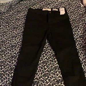 Black High Rise Jean Legging